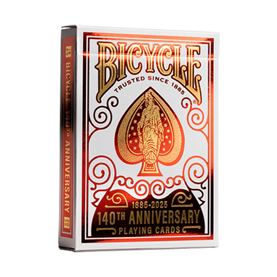 Bicycle 140th Anniversary Playing Cards-US Playing Card Co.-Deinparadies.ch