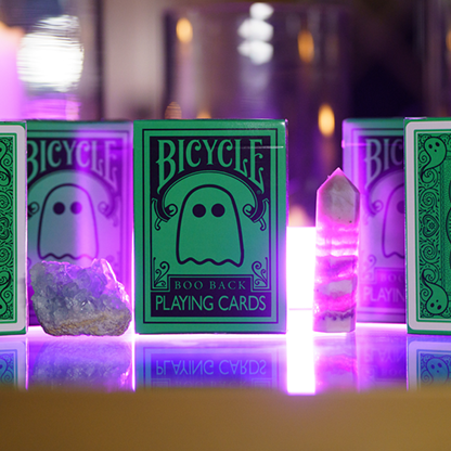 Bicycle Boo Back Playing Cards (Green)-Deinparadies.ch-Deinparadies.ch