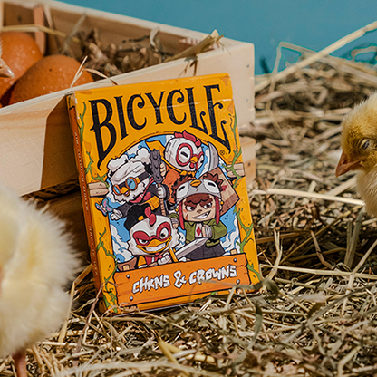 Bicycle Chkns & Crowns Pokerkarten-RUNIT-Deinparadies.ch