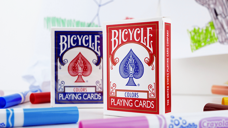 Bicycle Colors | Jordan Victoria (Red deck + 11 routines)-Deinparadies.ch-Deinparadies.ch