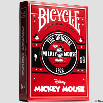 Bicycle Disney Classic Mickey Mouse (Red) | US Playing Card Co. Bicycle bei Deinparadies.ch