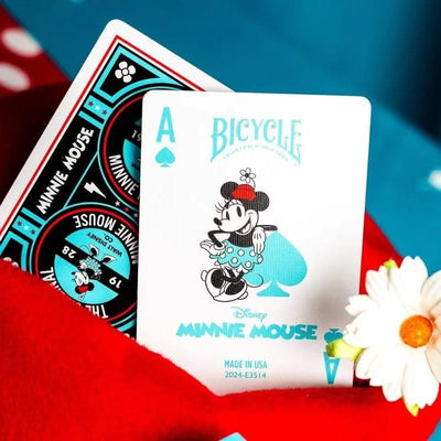 Bicycle Disney Classic Minnie Mouse Pokerkarten | blau-Bicycle-Deinparadies.ch
