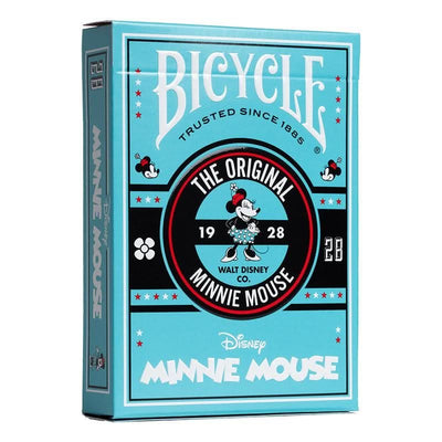 Bicycle Disney Classic Minnie Mouse Pokerkarten | blau-Bicycle-Deinparadies.ch