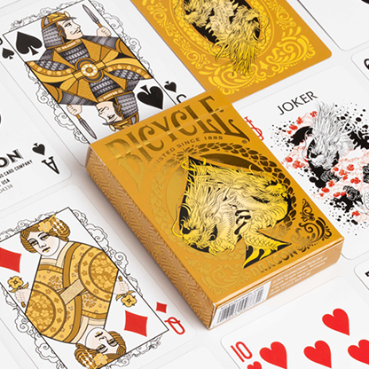 Bicycle Gold Dragon Playing Cards | US Playing Card Co