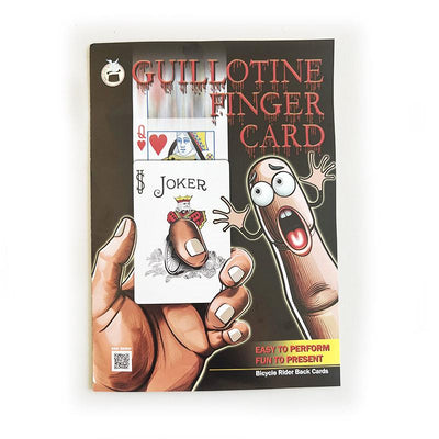 Bicycle Guillotine Finger Card-Difatta Magic-Deinparadies.ch