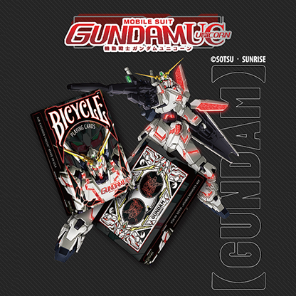 Bicycle Gundam Unicorn Playing Cards-Secret Factory-Deinparadies.ch