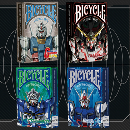 Bicycle Gundam rx78 Playing Cards-Secret Factory-Deinparadies.ch