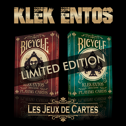 Bicycle Klek Entos Green (Marked) Playing Cards-Magiczoom Ent. - David Stone-Deinparadies.ch