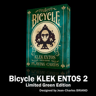 Bicycle Klek Entos Green (Marked) Playing Cards-Magiczoom Ent. - David Stone-Deinparadies.ch
