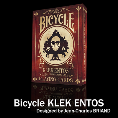 Bicycle Klek Entos Red (Marked) Playing Cards-Magiczoom Ent. - David Stone-Deinparadies.ch