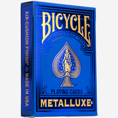 Bicycle Metalluxe Playing Cards | blau Bicycle bei Deinparadies.ch