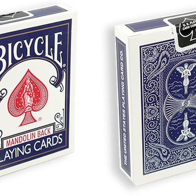Bicycle Playing Cards 809 Mandolin Blue by USPCC Bicycle bei Deinparadies.ch