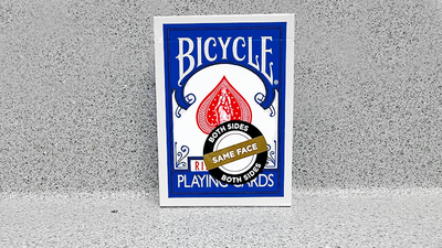 Bicycle Poker 2 Faced Mirror Playing Card Blue Murphy's Magic bei Deinparadies.ch