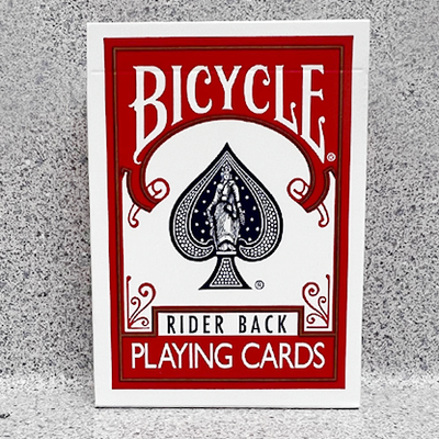 Bicycle Poker 2 Faced Mirror Playing Card Rot Murphy's Magic bei Deinparadies.ch