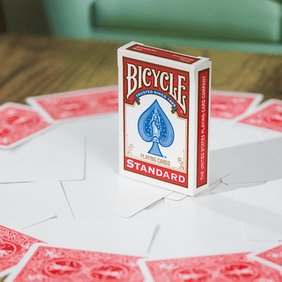 Bicycle Gaff Deck (bianco-rosso)