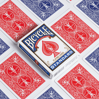 Bicycle Gaff Deck (Rosso-Blu)