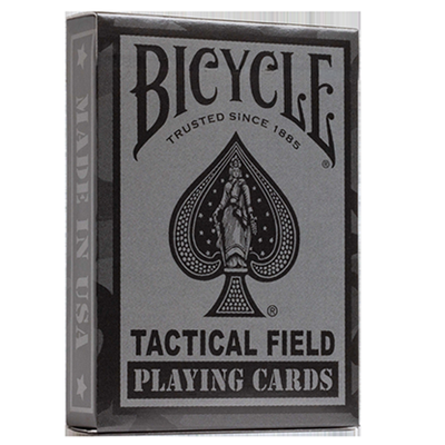 Bicycle Tactical Field (Black) Playing Cards | US Playing Card Co
