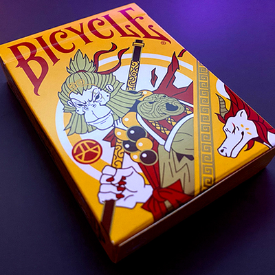 Bicycle Wukong Rebellion Yellow Playing Cards Hypie Lab bei Deinparadies.ch