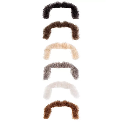 Biker Echthaar Schnauz | grau-Metamorph-Deinparadies.ch