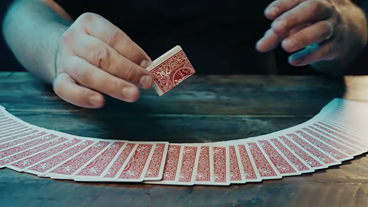 Bill Flash Card (Red) | Gentlemen's Magic X Michael Chatelain-Bigmagie-Deinparadies.ch