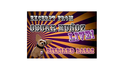Billiard Balls by Oscar Munoz (Excerpt from Oscar Munoz Live) - Video Download Kozmomagic Inc. bei Deinparadies.ch