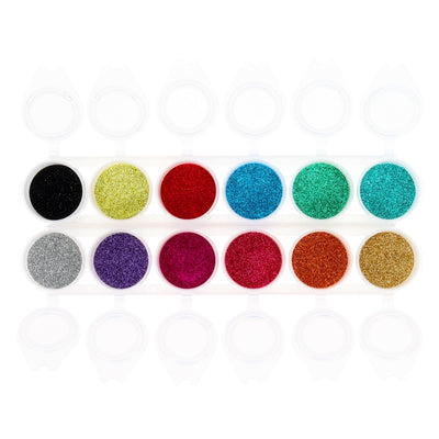 Bio Glitzer kosmetisch | 12er-Set-Ybody-Deinparadies.ch