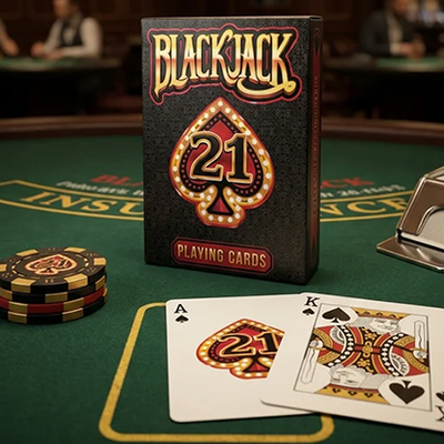 Black Jack Playing Cards | Collectable Playing Cards-Mike Guistolise-Deinparadies.ch