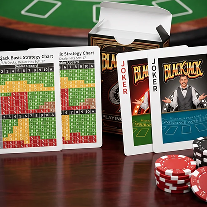 Black Jack Playing Cards | Collectable Playing Cards-Mike Guistolise-Deinparadies.ch