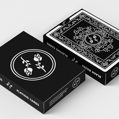 Black Roses Playing Cards | Fully Marked Black Roses Playing Cards bei Deinparadies.ch