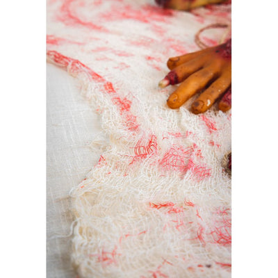 Blutiges Gruseltuch für Halloween Smiffys bei Deinparadies.ch