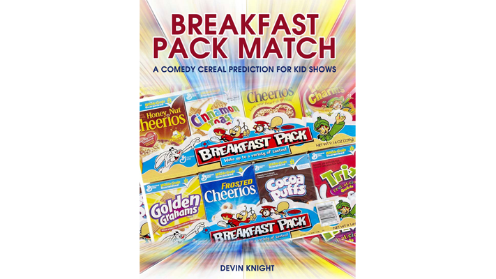 Breakfast Pack Match (Mentalism for Kids) by Devin Knight - ebook Illusion Concepts - Devin Knight bei Deinparadies.ch