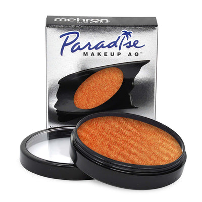 Brilliant Mehron Paradise Make-up AQ 40ml | Metallic Orange-Mehron-Deinparadies.ch