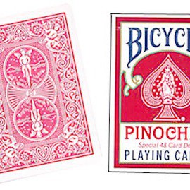 Cards Bicycle Pinochle Poker-size (Red) Bicycle bei Deinparadies.ch