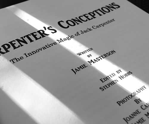 Carpenter's Conceptions | Jack Carpenter and Jamie Masterson