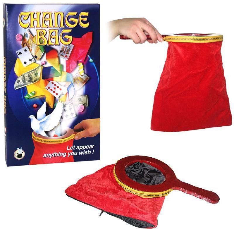 Changierbeutel | Change Bag | Zipper einfach - rot - Difatta Magic