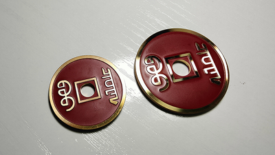 Chinese Coin | Chinesische Münze | N2G - Standard / Rot - Murphy's Magic