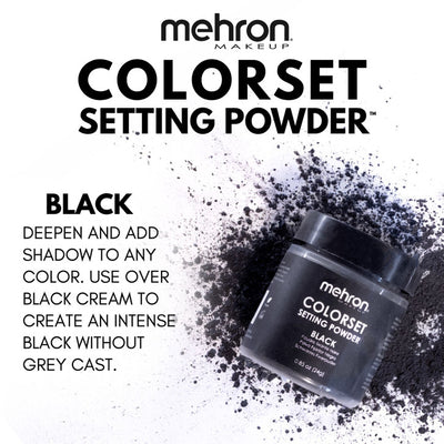 Colorset Setting Powder™ | Schwarz-Mehron-Deinparadies.ch