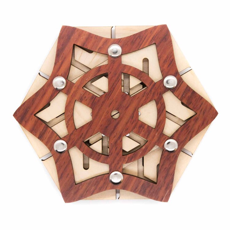 Sternary Trickbox Holz puzzle