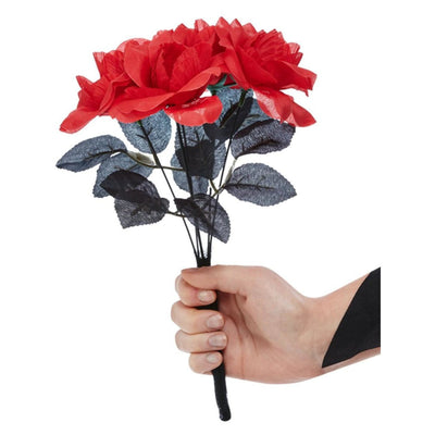 Corpse Bride Blumenbouquet rot Smiffys bei Deinparadies.ch
