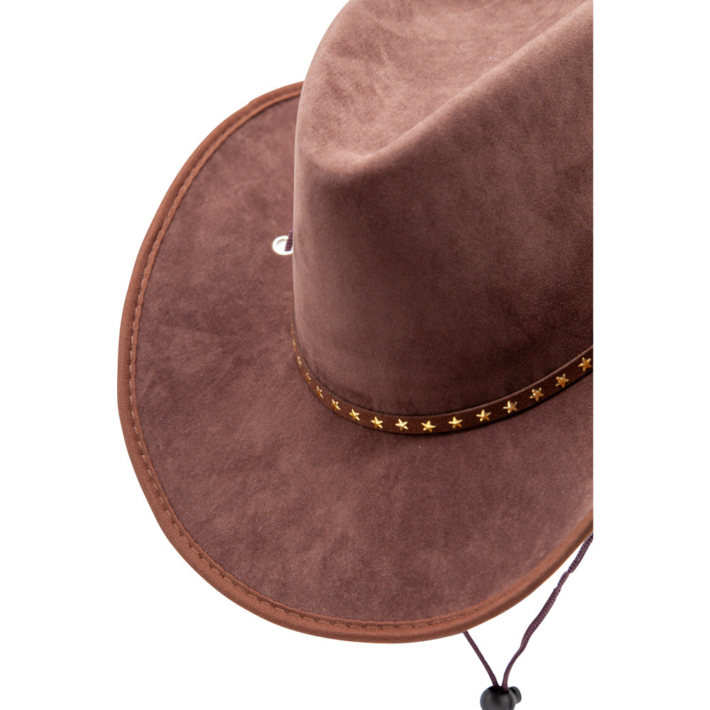 Cowboy Hut mit Sternen | braun-Wicked-Deinparadies.ch