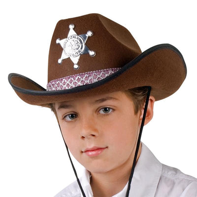 Cowboyhut braun Kinder Festartikel Müller bei Deinparadies.ch