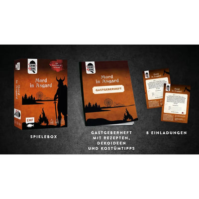 Crime & Dine Krimidinner: Mord in Asgard-Paperdice Solutions-Deinparadies.ch