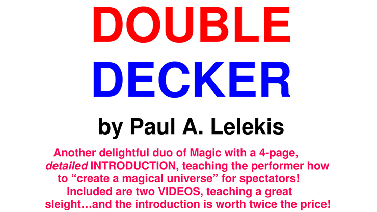 DOUBLE DECKER by Paul A. Lelekis - Mixed Media Download Paul A. Lelekis bei Deinparadies.ch