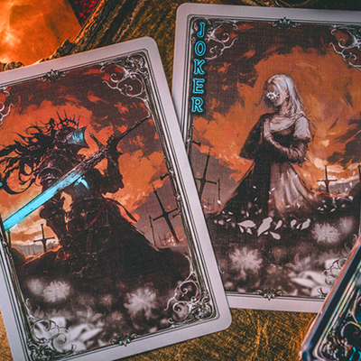 Death Knight (A|ss) Playing Cards | Evokad-Secret Factory-Deinparadies.ch