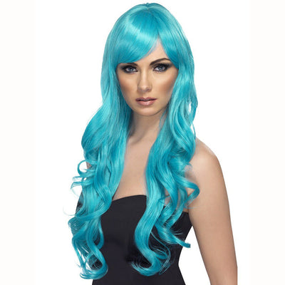 Desire Perücke Langhaar Aqua Smiffys bei Deinparadies.ch