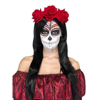 Dia de los Muertos Rosenkopfband Smiffys bei Deinparadies.ch