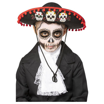 Dia de los Muertos Sombrero Kinder Smiffys bei Deinparadies.ch