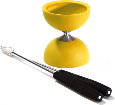 Diabolo Acrobat im Netz Gelb-Acrobat-Deinparadies.ch