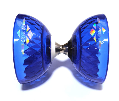 Diabolo Freilauf Acrobat Crystal 105 | blau-Acrobat-Deinparadies.ch