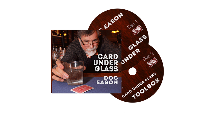 Doc Eason Card Under Glass (2 DVD set) by Kozmomagic Kozmomagic Inc. bei Deinparadies.ch